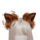 thumbnail image 2 of Diadema hecha a mano con orejas de pelo de zorro y lobo, diadema de Anime para fiesta de disfraces de Halloween MFZFUKR CPB-SSW2287-6, 2 of 5