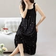 thumbnail image 3 of HomeGardon,Nightgowns for Women Women's Sleepwear,Camisole Nightgown Cotton Teenage Women's Sleepwear Mid Length with Chest Cushion Dress Summer Home Wear,M-XXL, 3 of 9