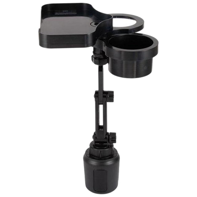 Extensor de portavasos para coche con base de montaje ajustable: organizador con 2 ranuras para vasos, apto para vehículos, barcos, camiones y autocaravanas. Capacidad para bebidas y Estándar