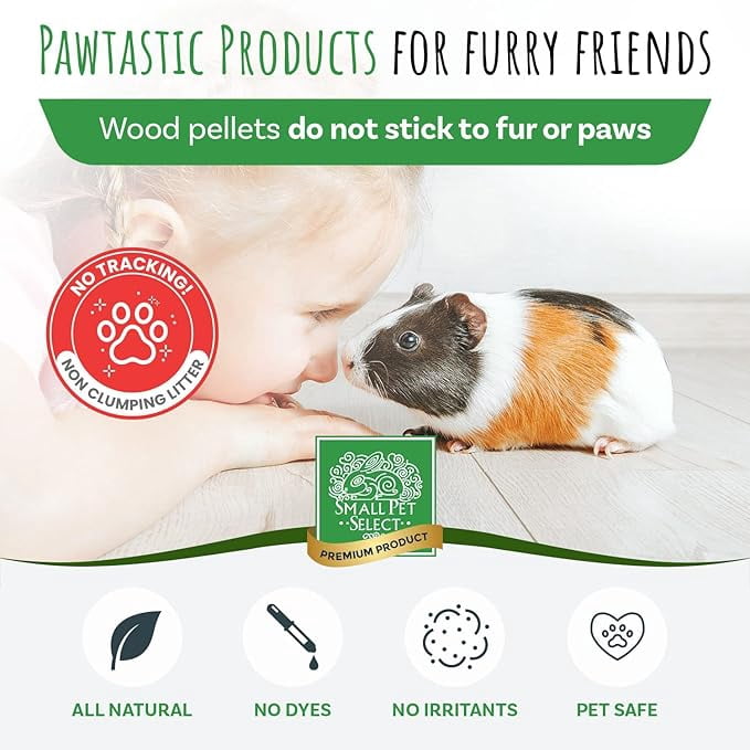 Small Pet Select All Natural Pellet Bedding, 8 lb.