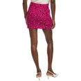 thumbnail image 2 of Endless Rose womens  Sequins Wool-Blend Mini Skirt, xs, Pink, 2 of 3