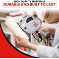 thumbnail image 4 of Perco Plus 1-Line Price Marking Gun with Labels Kit - Compares to Monarch 1131-01 Band Includes 1-Line 8-Character Band Price Labeler Gun, 9,000 Blank White Labels, Label Scraper, and an Extra Inker, 4 of 8