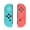 Blue Red, variant on Nintendo Switch Gel Guards, TJS Joy-Con Gel Guards with Thumb Grip Caps, Protective Skin Anti-Slip Lightweight Comfort for Nintendo Switch - Blue(left) & Red (right)