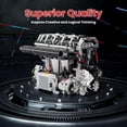 thumbnail image 3 of Kit de motor modelo Mould King 10087 L4 con 1787 piezas para mayores de 14 años, 3 of 6