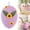 Purple#1pcs, variant on Curated Selection DreamyJuly Easter Egg Ornaments for Tree Decorations Colorful W0-ven Easter Egg Hanging Ornaments for Easter Tree Basket Decor Spring Holiday, Easter Egg Ornament D