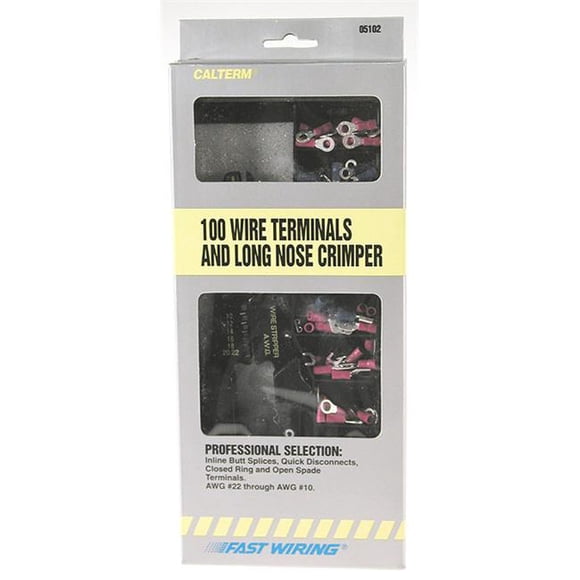 Calterm Automotive 101 Piece Terminal Connector Kit 05102