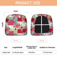 thumbnail image 3 of Pioneer Flower Seat Covers for Dining Room Chairs Set Of 4,Stretch Printed Washable Chair Seat Cover with Elastic Ties and Button,Removable Waterproof Couch Cushion Covers, 3 of 6
