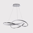 thumbnail image 3 of Lámpara KNOT Luxica Lighting Tipo Candil Colgante LED plateada 6003 C, 3 of 10