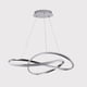 thumbnail image 3 of Lámpara KNOT Luxica Lighting Tipo Candil Colgante LED plateada 6003 C, 3 of 10