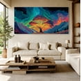 thumbnail image 6 of Large Tree of Life Canvas Wall Art, Abstract Canvas Prints Fantasy Landscape Paintings, Oversized Nature Pictures Artwork for Modern Home Decoration, 6 of 7