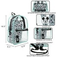 thumbnail image 4 of Disney Mickey Mouse Clear 16.5" Backpack, 4 of 7
