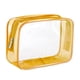 thumbnail image 4 of Bolsa de maquillaje transparente, organizador de cosméticos, soporte para accesorios de baño Amarillo, 4 of 9
