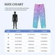 thumbnail image 4 of Balery Multicolor Glitter Pantalones de pijama para hombre, pijama ultraligero, pantalón de descanso-Large, 4 of 6