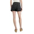 thumbnail image 3 of INC International Concepts Womens High Rise Button Fly Shorts Black 12, 3 of 3