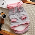 thumbnail image 1 of Yidarton Dog Clothes Winter Plus Velvet Cute Cat Pet Clothes Autumn And Winter Vests Cartoon Supplies Small Medium-sized Dog Hairless Cat light grey, 1 of 9