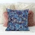 thumbnail image 3 of Flying Floral Paisley Throw Pillow with Removable Cover in Purple Blue Beige 20x20, 3 of 5