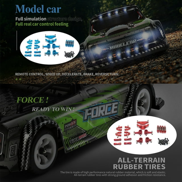 1/28 Cars Body Shell Column Modification Upgrades Kit Modified Accessories Replacement for WLtoys K969 K979 K989 K999 P929 P939 Red