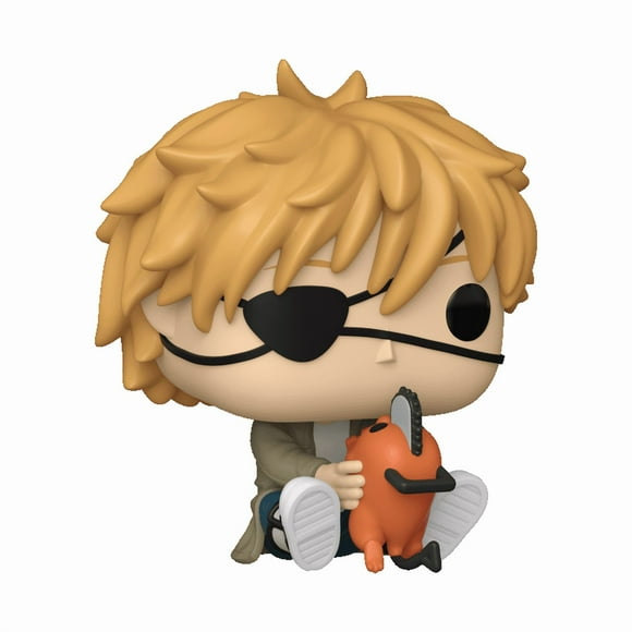 Funko Pop! Animation: Chainsaw Man - Denji avec Pochita figurine en vinyle