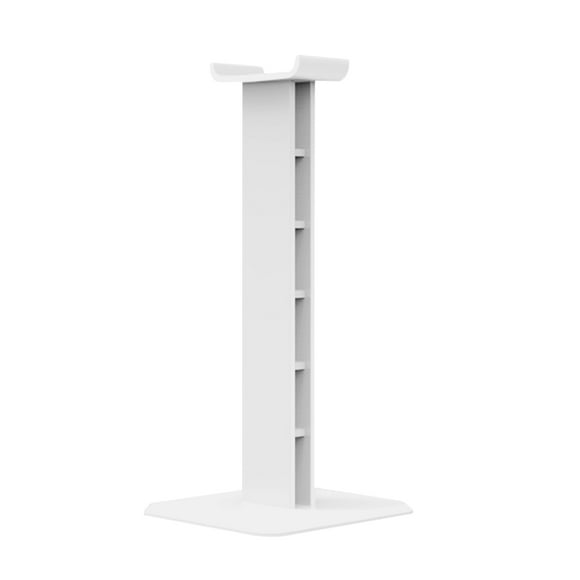 Yeacher Holder High-quality ABS Stand Lightweight Stable Desktop Bracket with Sticker for Wired or Wireless Gaming Headphones Headsets Earphones White