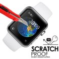 thumbnail image 4 of Flmtop 1PC Watch Screen Protector Tempered Glass Smartwatch Cases 3D Curved Watch Screen Protector Anti-Scratch High Definition Protective Cover Compatible with Apple Watch, 40mm, 4 of 10