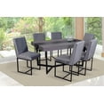thumbnail image 1 of Comedor Alpes Gris 6 Sillas Tubular y Cubierta de Formica, 1 of 1