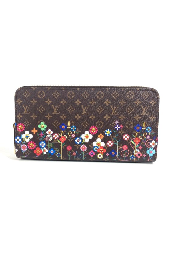 Pre-Owned LOUIS VUITTON M14162 LV x TM Monogram Japan Limited Takashi Murakami Zippy Wallet...