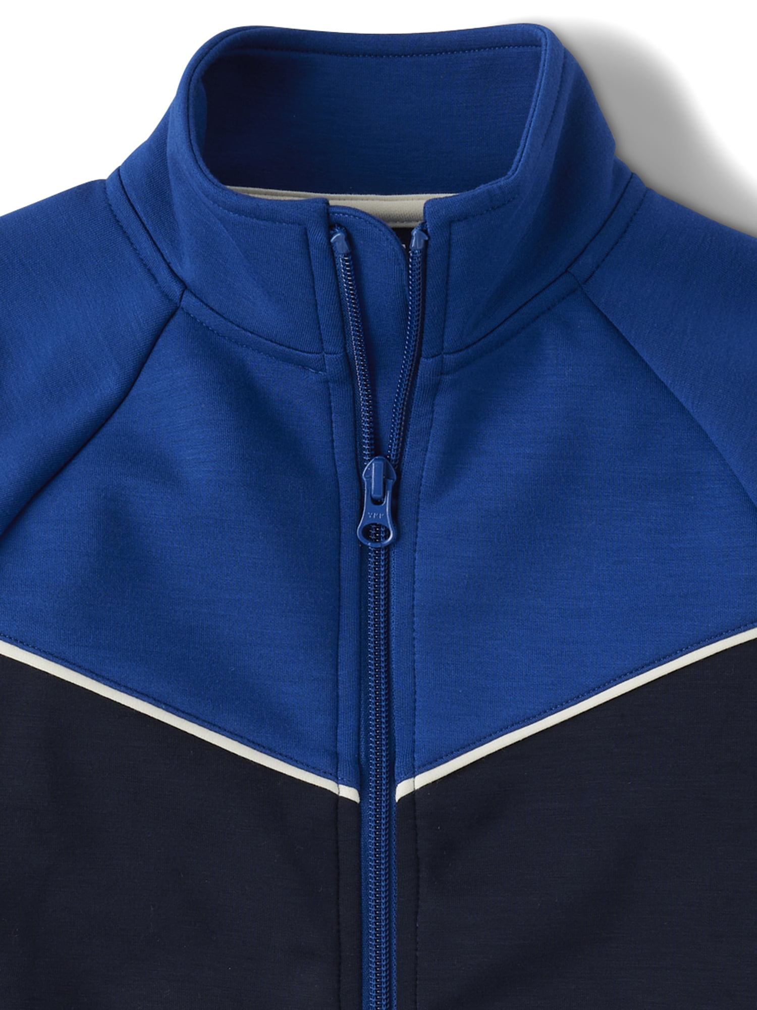 The Children's Place Boys Long Sleeve Contrast Scuba Track Jacket, Sizes XS-XXL