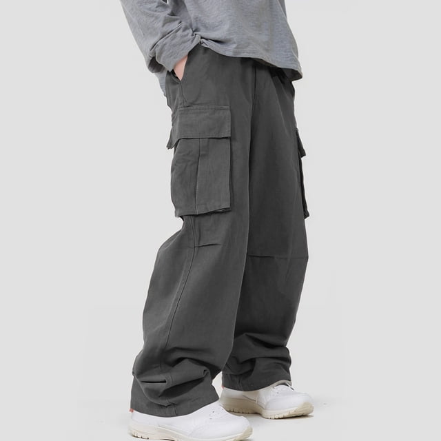 Pantalones largos para hombre, moda de primavera e invierno, pantalones deportivos casuales, pantalones para hombre