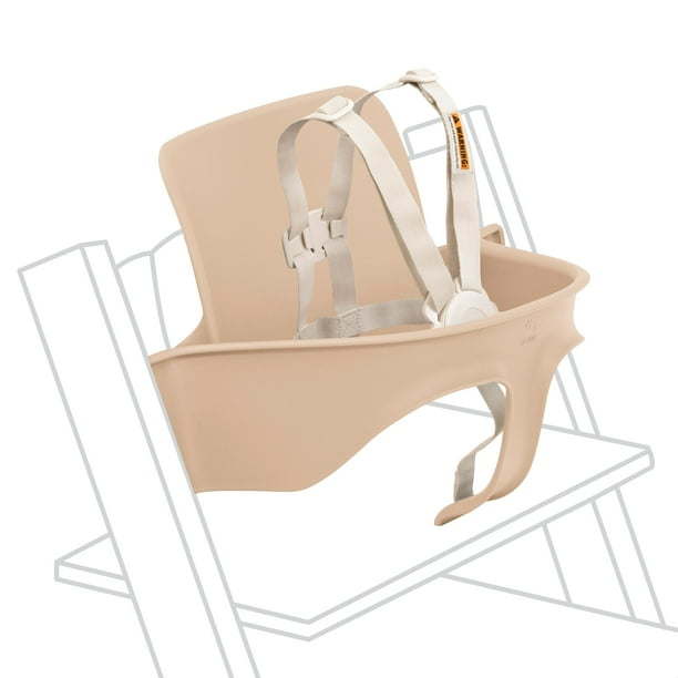 Stokke Tripp Trapp Baby Set 2, Natural - Edad 6-36 meses - Convierte la silla Tripp Trapp en una cómoda trona - Incluye arnés Stokke 2