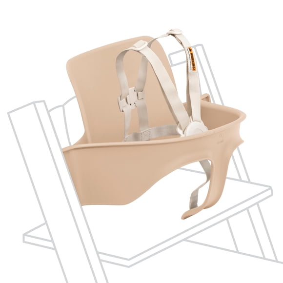 Stokke Tripp Trapp Baby Set 2, Natural - Edad 6-36 meses - Convierte la silla Tripp Trapp en una cómoda trona - Incluye arnés Stokke 2
