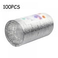 thumbnail image 1 of Choosebetter Lot de 100 Moules Ronds pour Tartelettes en Aluminium, Moules Jetables en Aluminium pour Tartelettes et Tartes, pour la Cuisson, le Rangement Ou le Réchauffage, 1 of 5