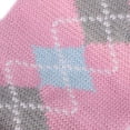 thumbnail image 3 of [Maynos] [Argyle Sweater] [Knitted for Crochet Dog] [Dog] [Clothing],[Pink], [S], [9.45"*8.66"*11.02"], 3 of 7