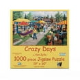 thumbnail image 3 of SUNSOUT INC - Crazy Days - 1000 pc Jigsaw Puzzle by Artist: Ken Zylla - Finished Size 19" x 30" - MPN# 39784, 3 of 5