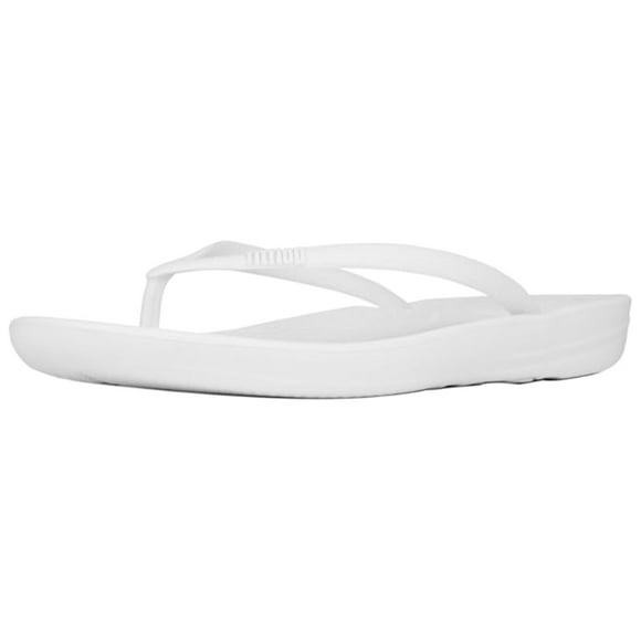 Chanclas FitFlop iQushion Urban White Caucho Mujer 11US