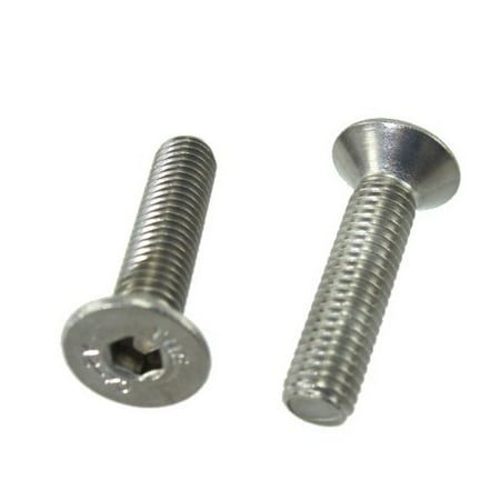 

4 mm X 0.70-Pitch X 16 mm Stainless Steel Flat Head Metric Socket Cap Screws (Pack of 12)