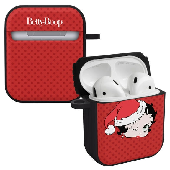 Betty Boop Christmas HDX Case Cover Compatible with Apple AirPods Gen 1 & 2 (Christmas) by Affinity Bands