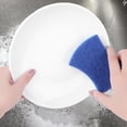 thumbnail image 3 of REGALWOVEN Kitchen Non-Scratch Sponges, Dual Side Sponges for Washing Dishes, Pots and Pans, Cleaning Sponges for Kitchen, Household, Bathroom Blue 6 Pcs, 3 of 6