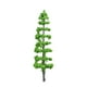 thumbnail image 2 of XWSHYW Decoraciones para El Hogar Modelo de Árbol Verde Puntiagudo Perspectiva de Múltiples Capas Árbol Mesa de Arena Planta Verde Mini Árbol Perspectiva Maceta Suculenta, 2 of 3