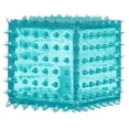 thumbnail image 6 of ASPCA Dental Cube Dog Squeaky Toy, Small, 2.25", Blue, 6 of 9