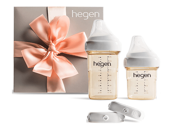 Hegen -  Newborn Baby Bottle Basic Starter Kit, 5oz , 8oz