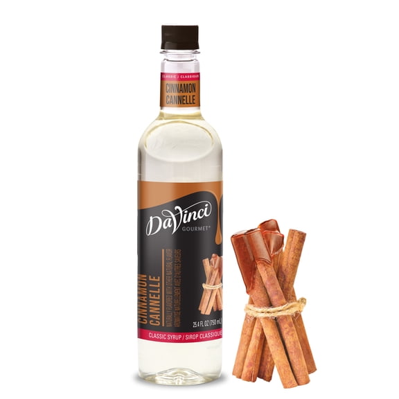 DaVinci Gourmet Classic Cinnamon Syrup, 25.4 Fluid Ounces (Pack of 1)