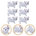thumbnail image 4 of 6 Pcs Pinces à Linge Coupe-Vent en Forme de Chat Pinces à Serviettes en Fer Pinces de Fixation pour Vêtements Dessin Animé, 4 of 6