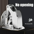 thumbnail image 4 of Bisagra De Puerta De Armario De Cierre Suave Hidráulico, Sin Perforaciones, Bisagra De Armario De Cocina De 90 Grados, Bisagra De Puerta De Armario Oculta Speravity TO006511-02, 4 of 6