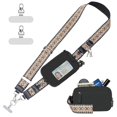 thumbnail image 1 of Correa de teléfono bandolera Tiostep Clip and Go con cartera negra, 1 of 8