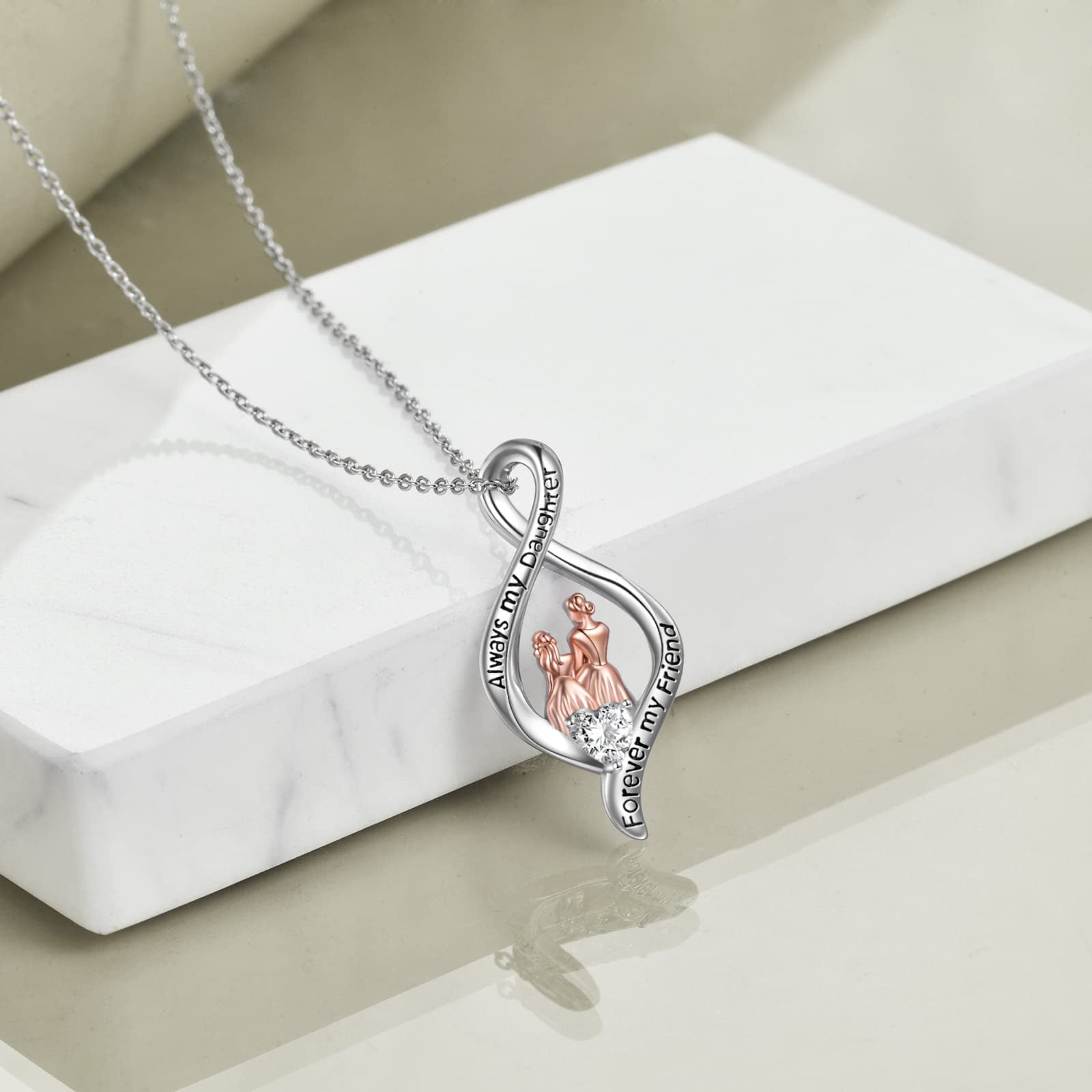 Charm Necklace Mother And Child Necklace Kay Jewelers Mother