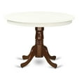 thumbnail image 2 of East West Furniture Dining Table Cappuccino, HLT-LMA-TP, 2 of 3