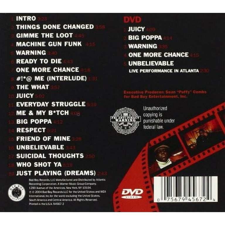 CD 国内帯 The Notorious B.I.G./Ready to die Ready To Die/The Notorious B.I.G.