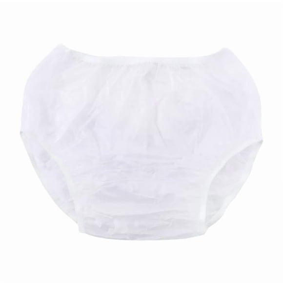 Braguita impermeable para incontinencia con cintura elástica de PVC para adultos (reutilizable) XS