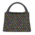 thumbnail image 1 of Disketp Colorful Paw Bolsa Térmica Estampada, Bolsa Térmica Aislante para Almuerzo, Playa y Campamento, 1 of 6