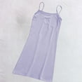 thumbnail image 6 of Uootdi Women's Slip Dresses Spaghetti Strap Square Neck Sleeveless Dresses Casual Loungewear Style Lightweight Soft Loose Fit Mini Dresses Gift, 6 of 7